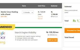 Godaddy Proceed to Checkout